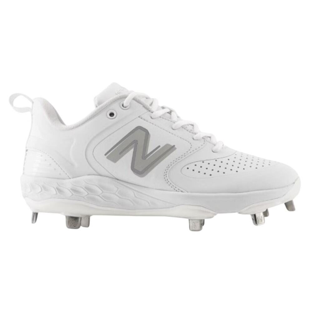 New Balance Fresh Foam X Velo V3 Syn Low Metal Fastpitch Softball Cleats, 8.5
